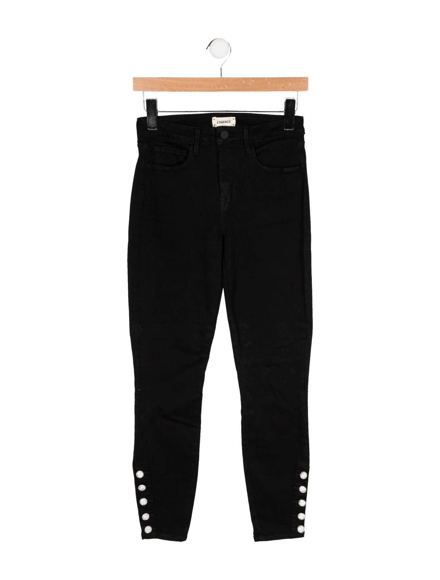 L'Agence Mid-Rise Skinny Leg Jeans