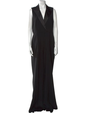 L'Agence V-Neck Jumpsuit