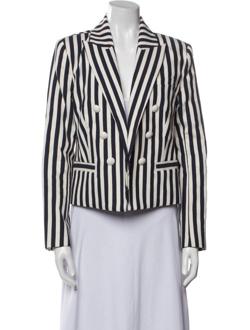 L'Agence Striped Blazer