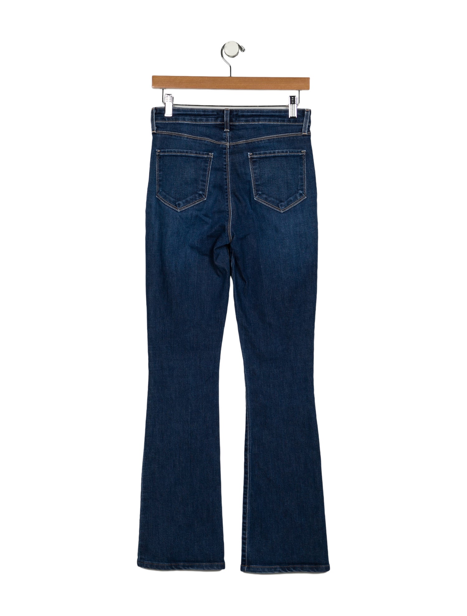 L'Agence Mid-Rise Straight Leg Jeans