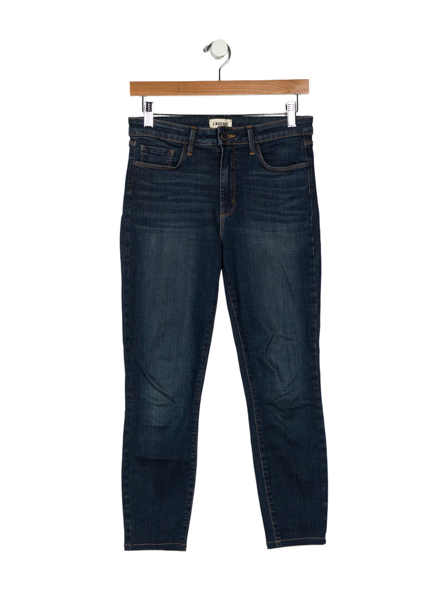 L'Agence Mid-Rise Skinny Leg Jeans