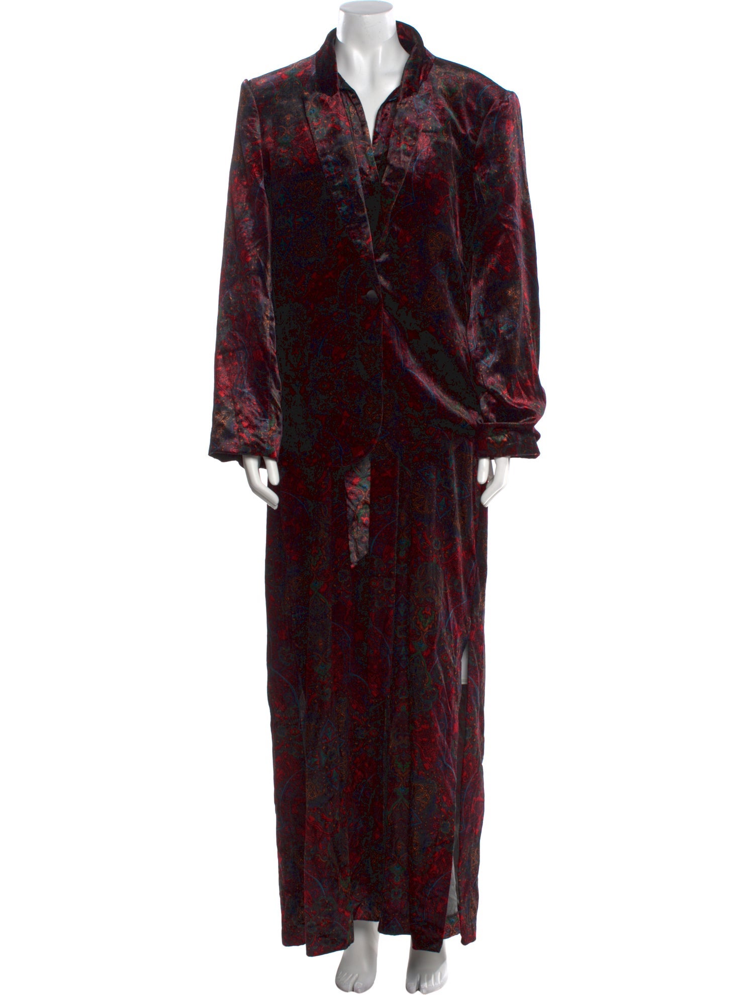 L'Agence Velvet Long Dress w/ Tags