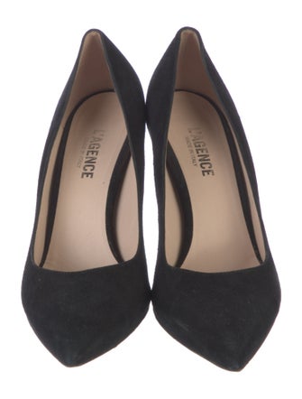 L'Agence Suede Pumps