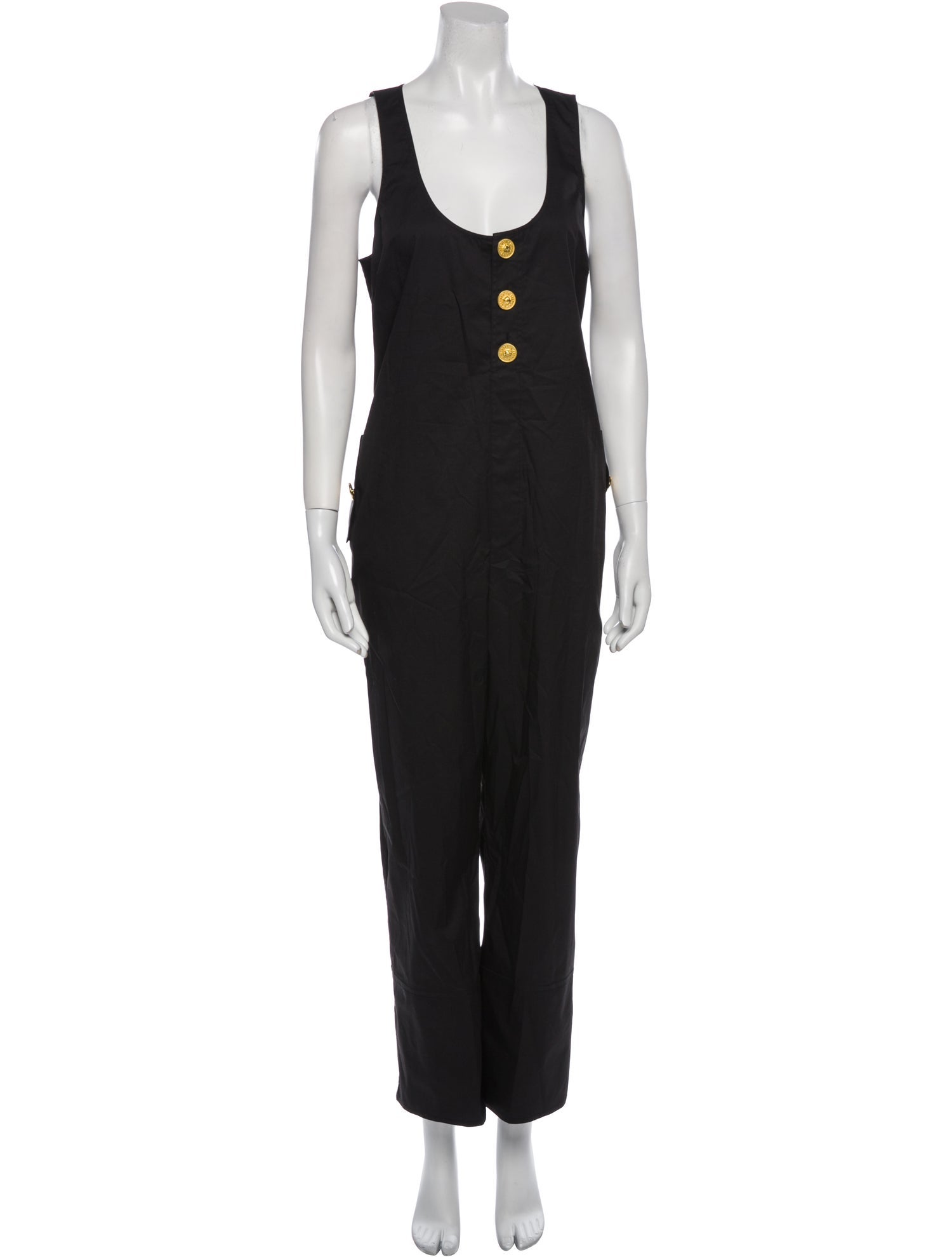 L'Agence Scoop Neck Jumpsuit