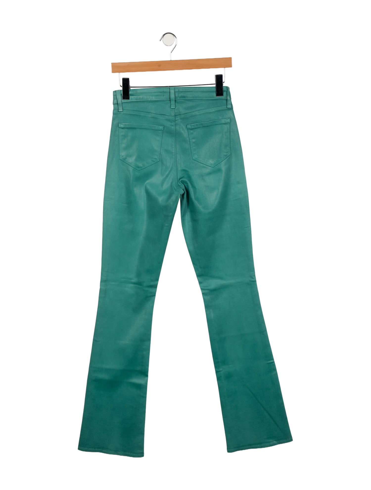 L'Agence Mid-Rise Wide Leg Jeans