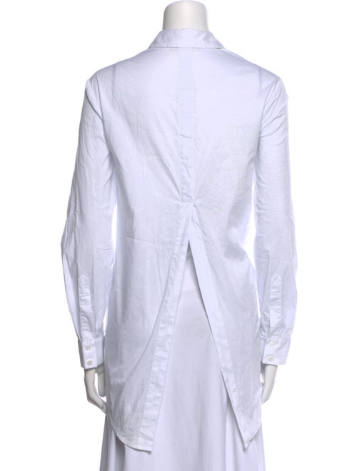 L'Agence Long Sleeve Button-Up Top