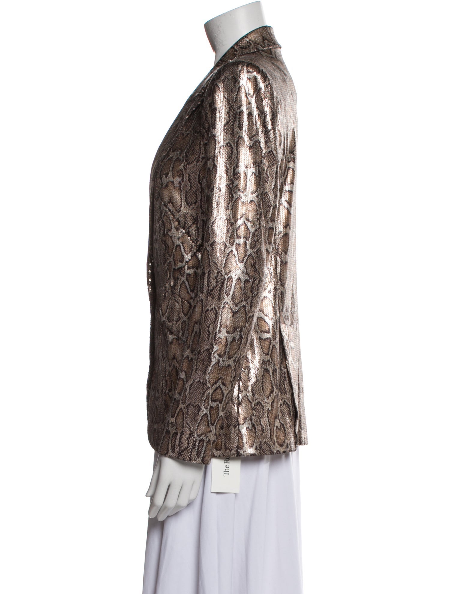 L'Agence Printed Blazer