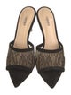L'Agence Lace Lace Pattern Mules
