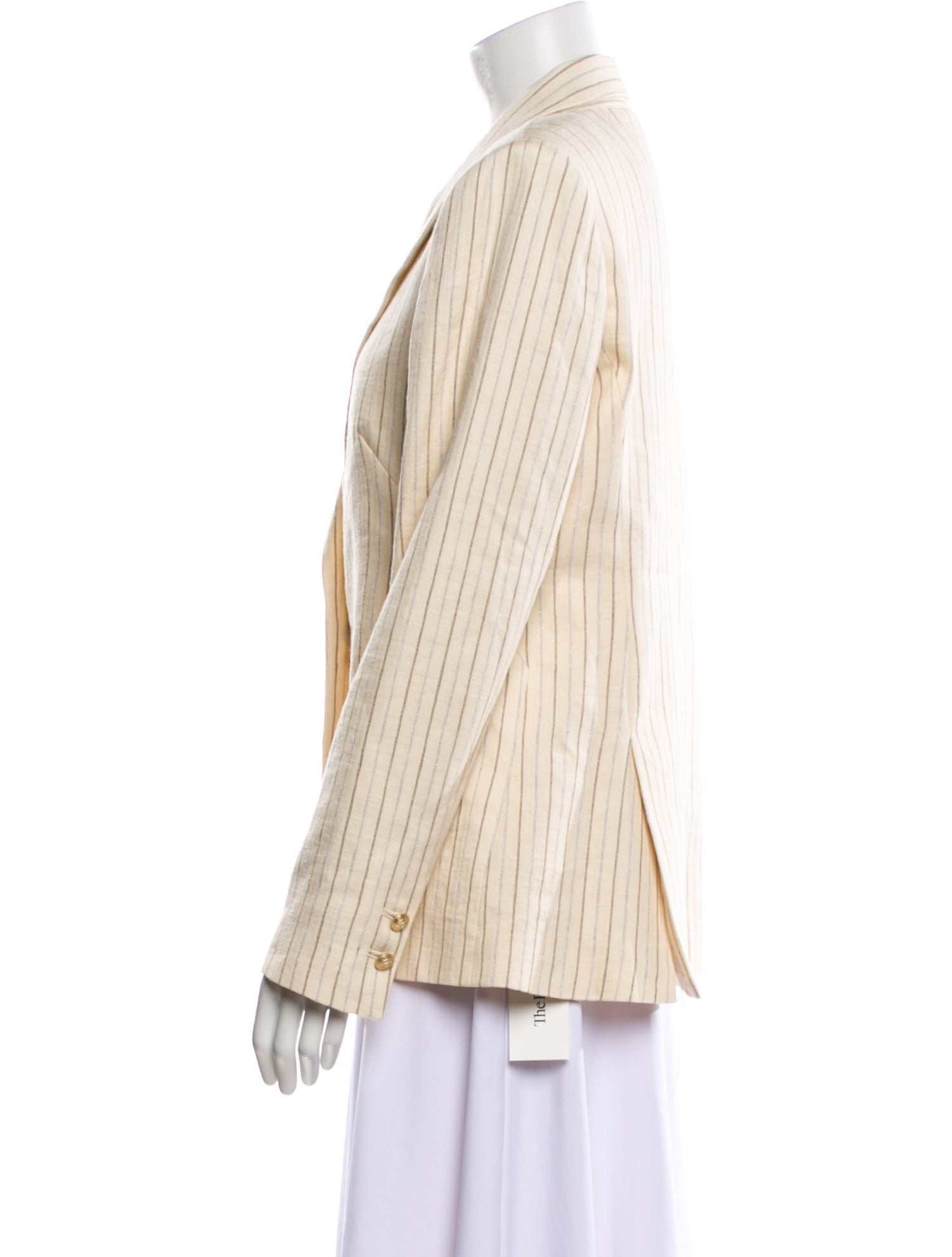 L'Agence Striped Blazer