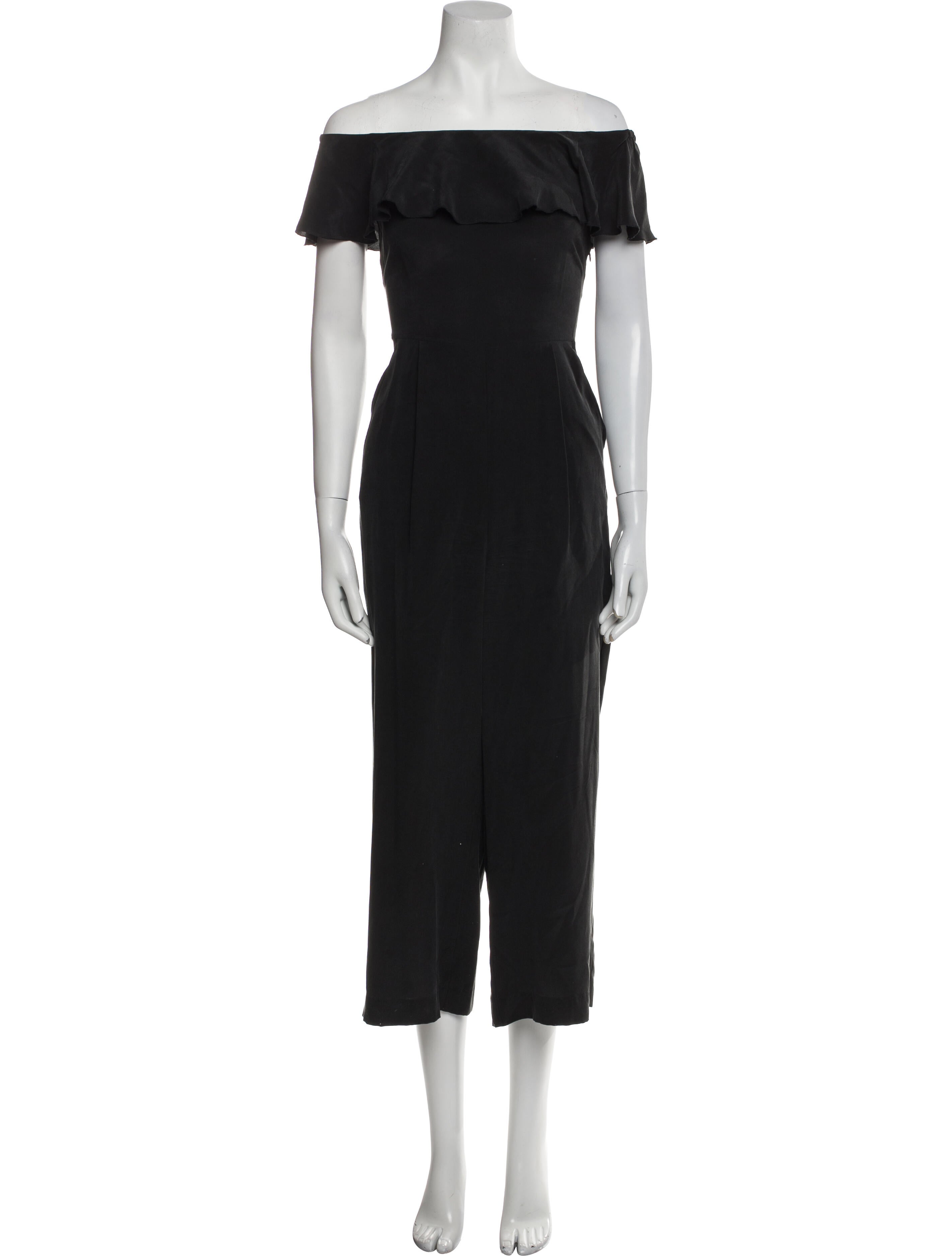 L'Agence Off-The-Shoulder Jumpsuit