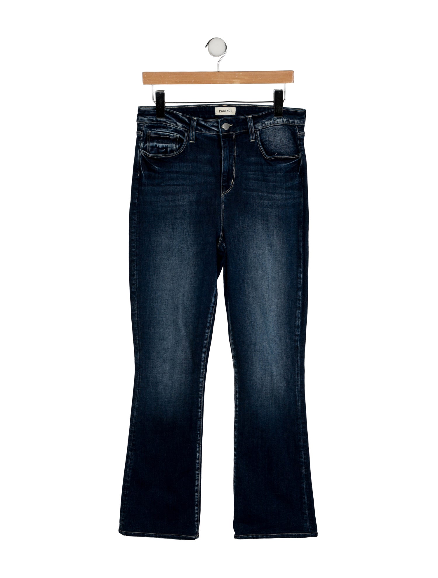 L'Agence High-Rise Wide Leg Jeans