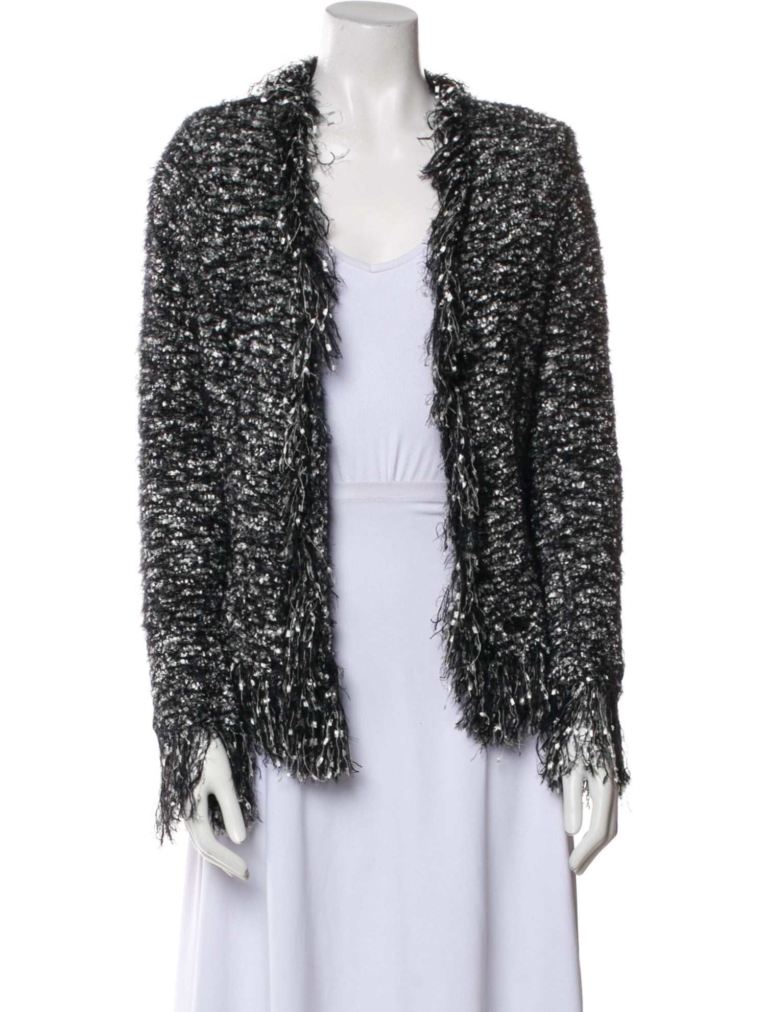 L'Agence Tweed Pattern Jacket