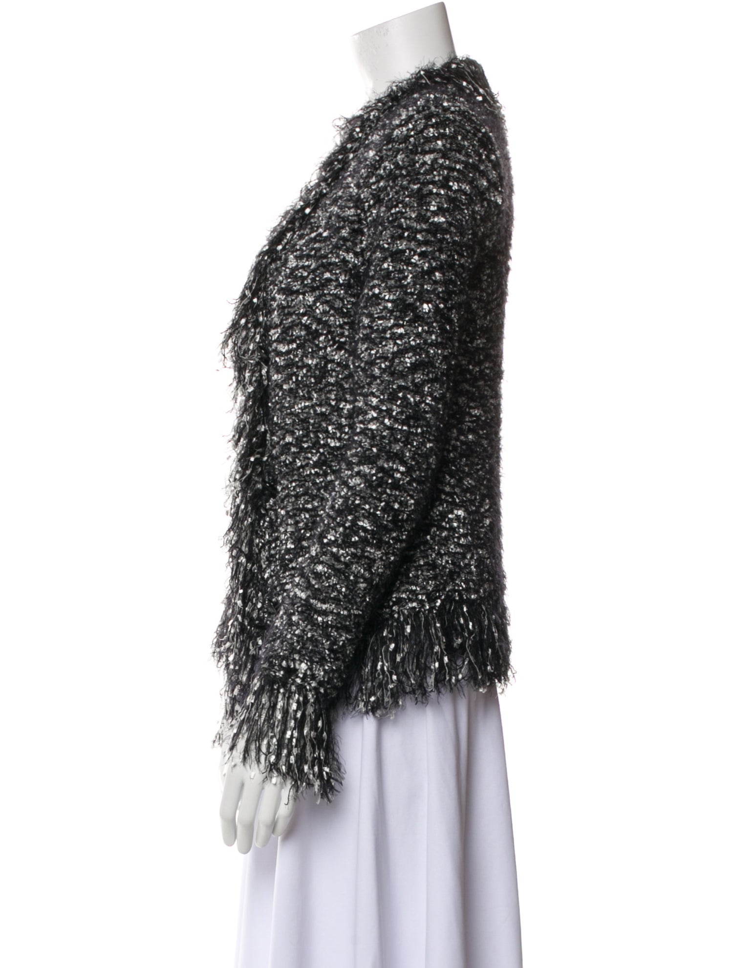 L'Agence Tweed Pattern Jacket