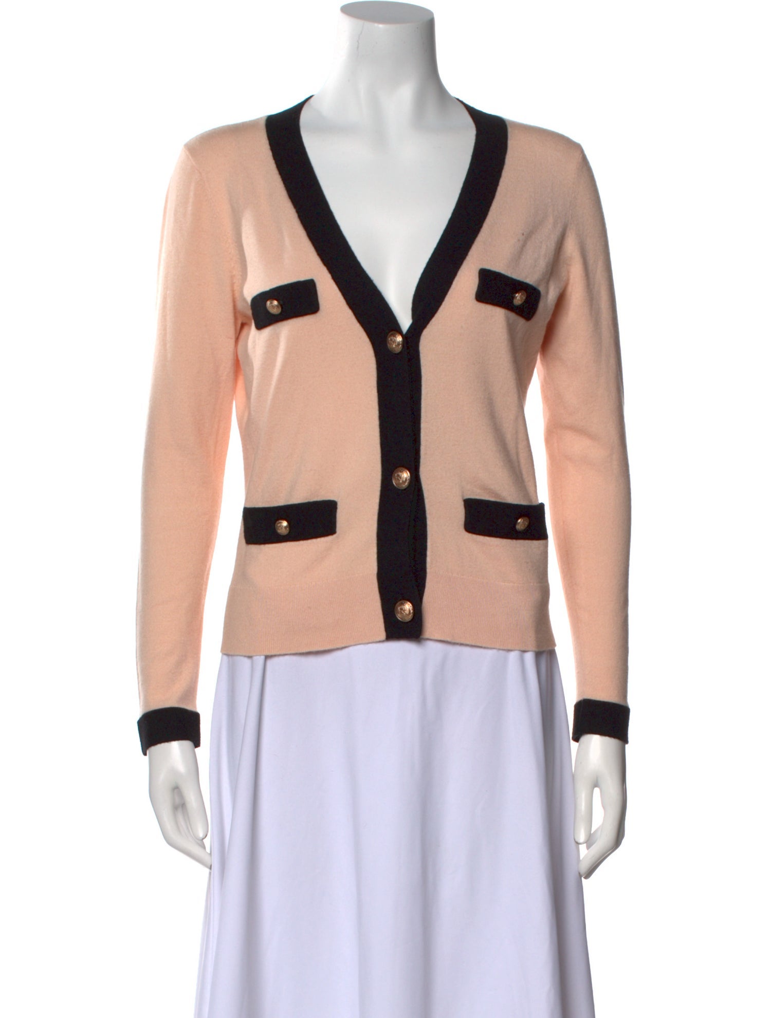 L'Agence V-Neck Sweater