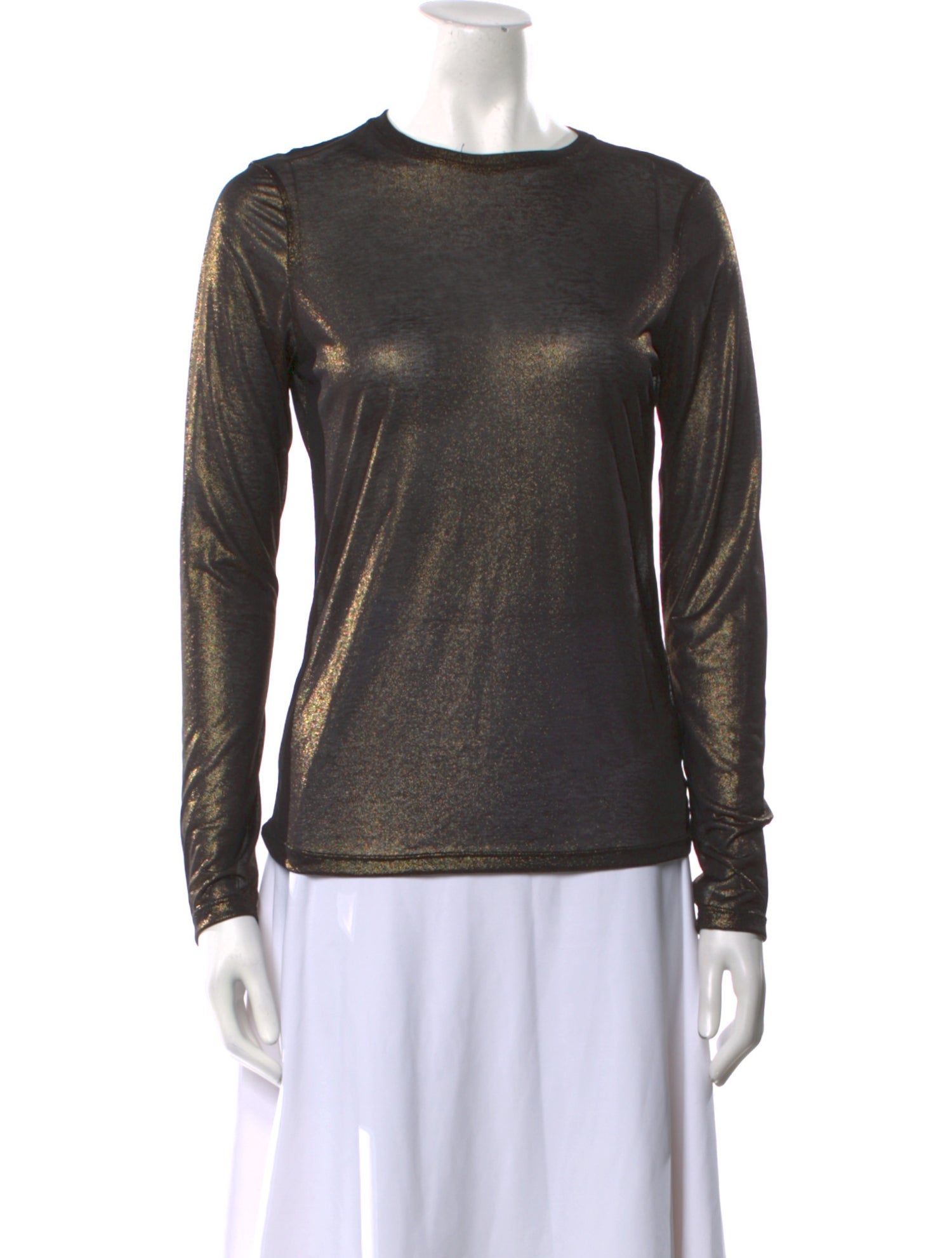 L'Agence Bateau Neckline Long Sleeve T-Shirt w/ Tags