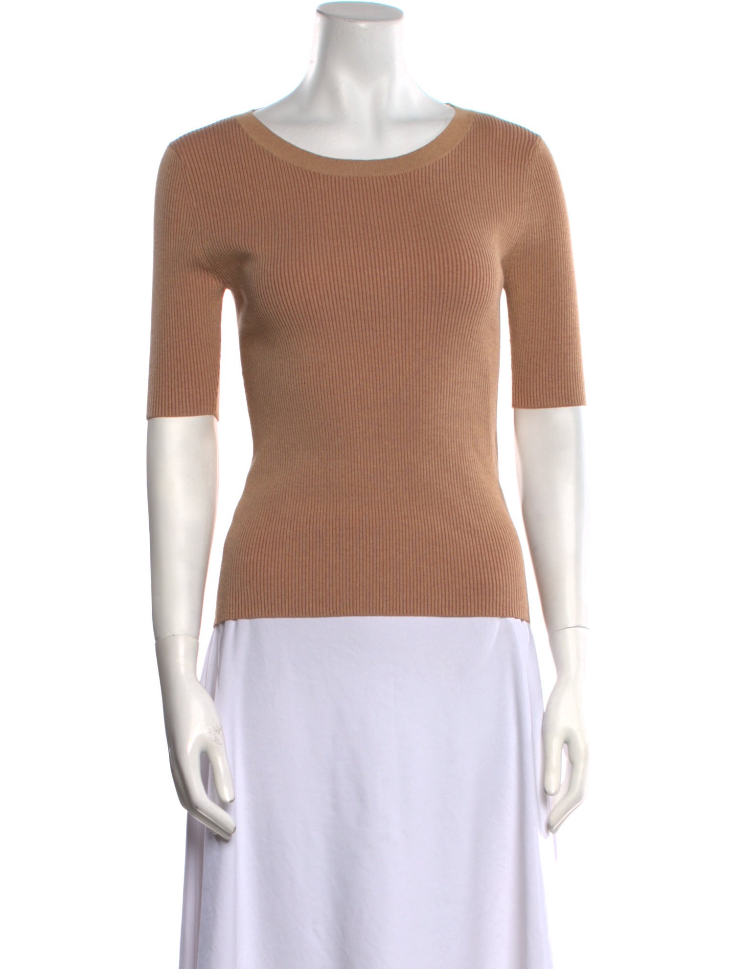 L'Agence Scoop Neck Sweater