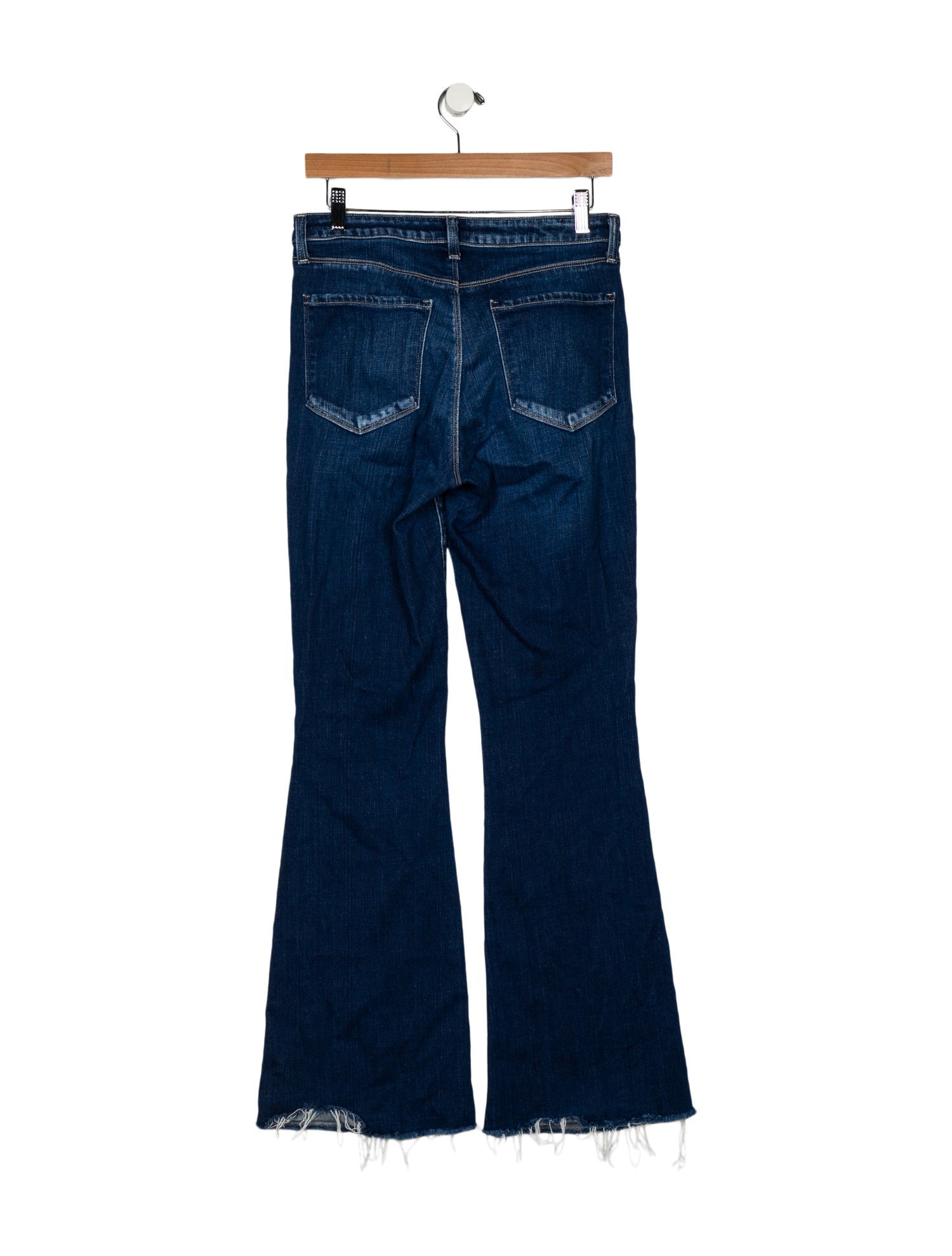 L'Agence Mid-Rise Wide Leg Jeans