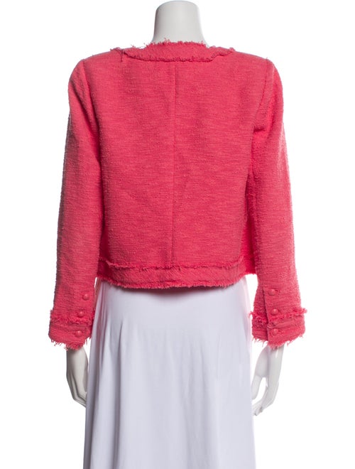 L'Agence Tweed Pattern Evening Jacket