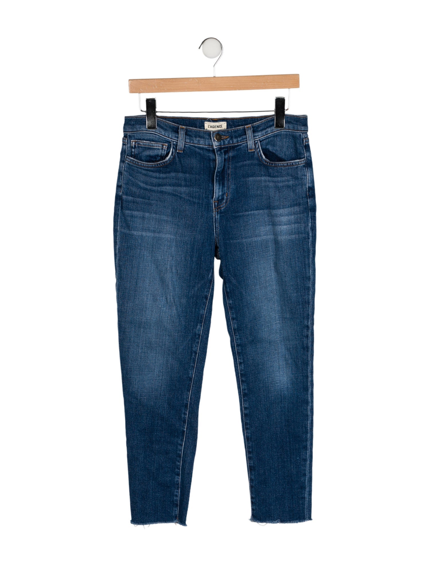 L'Agence Mid-Rise Skinny Leg Jeans