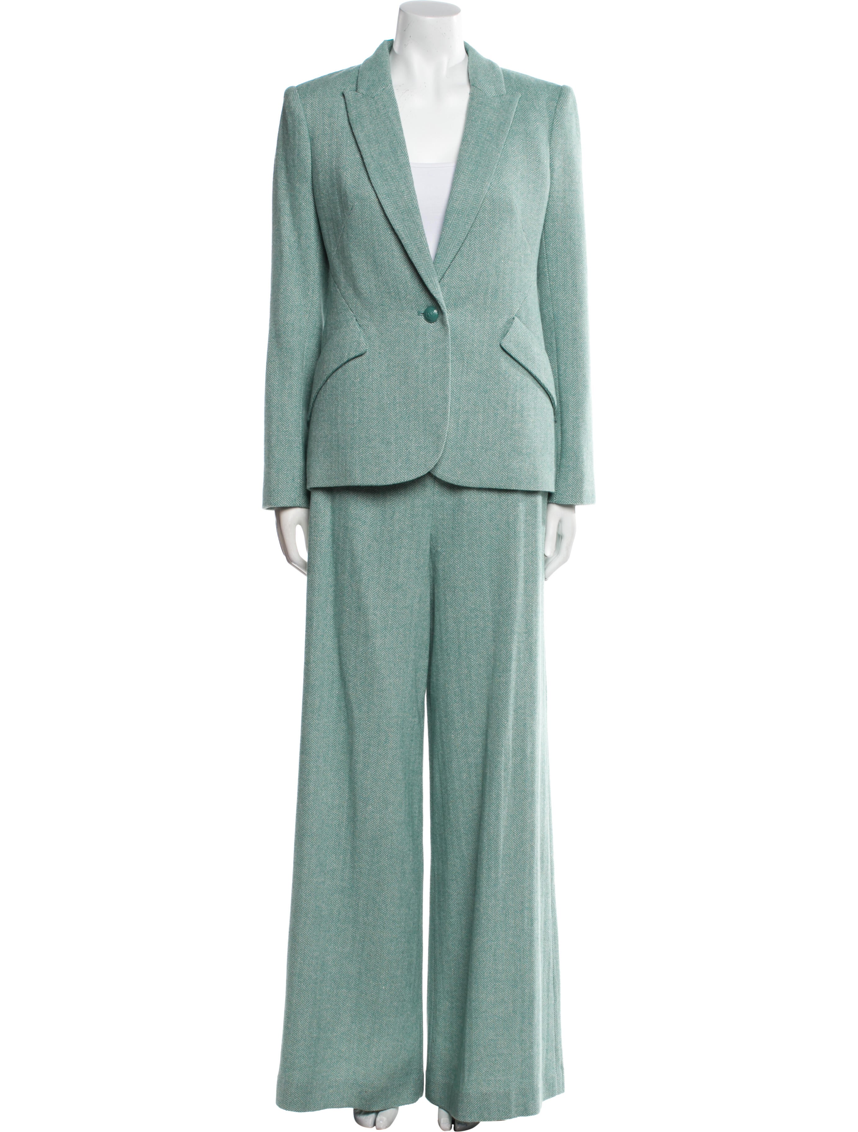 L'Agence Wool Pant Set w/ Tags