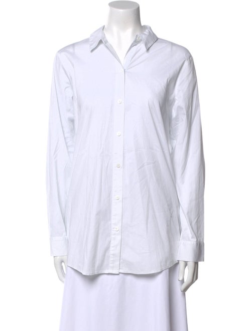 L'Agence Long Sleeve Button-Up Top