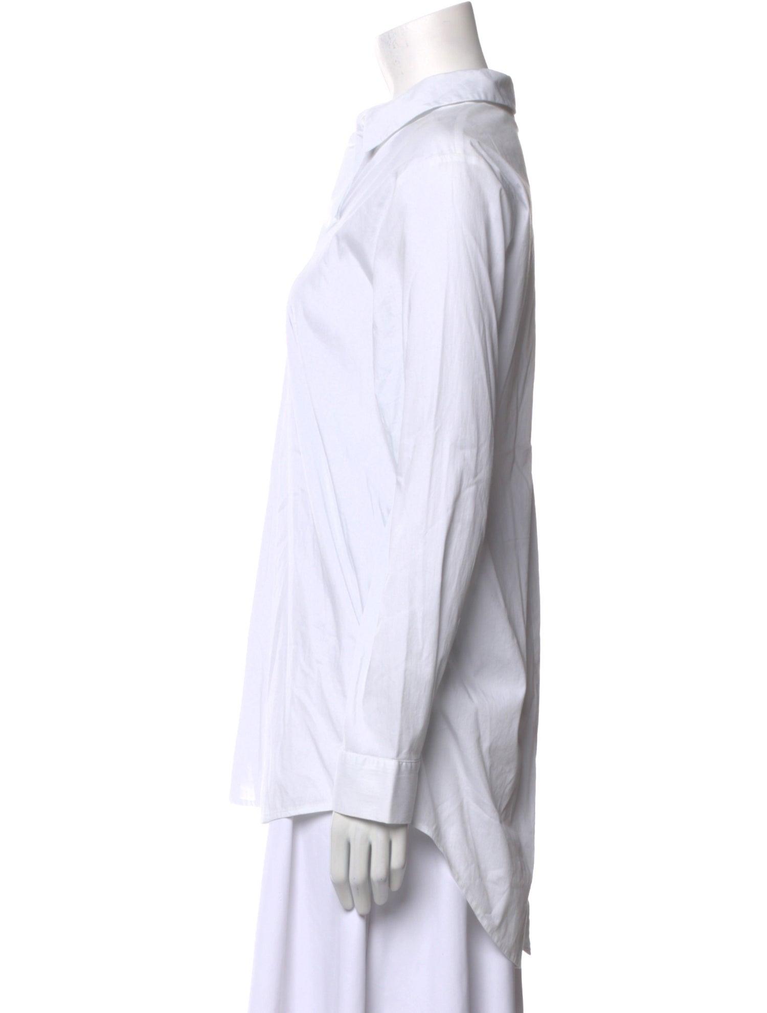 L'Agence Long Sleeve Button-Up Top