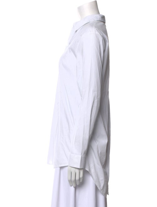 L'Agence Long Sleeve Button-Up Top