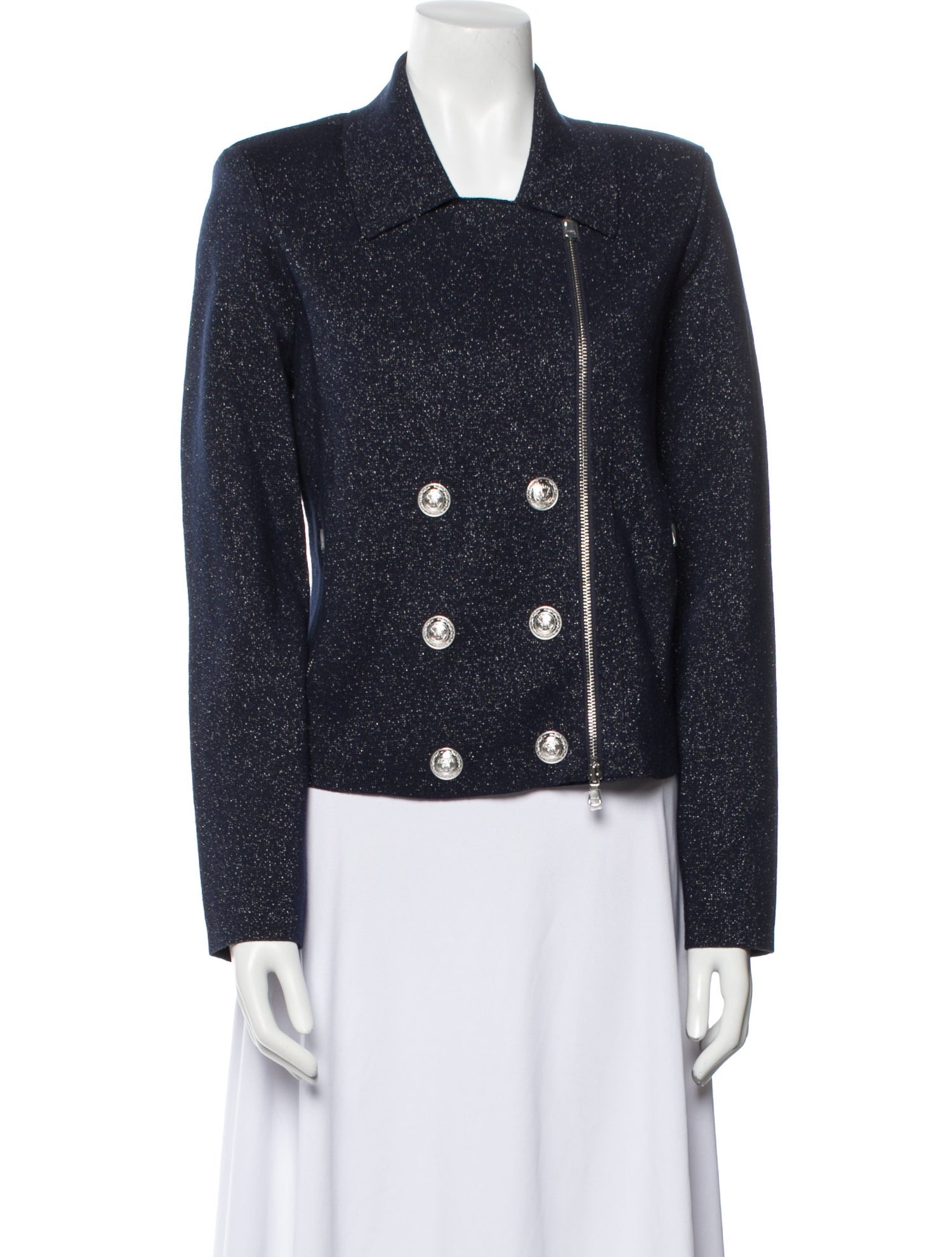 L'Agence Tweed Pattern Evening Jacket w/ Tags