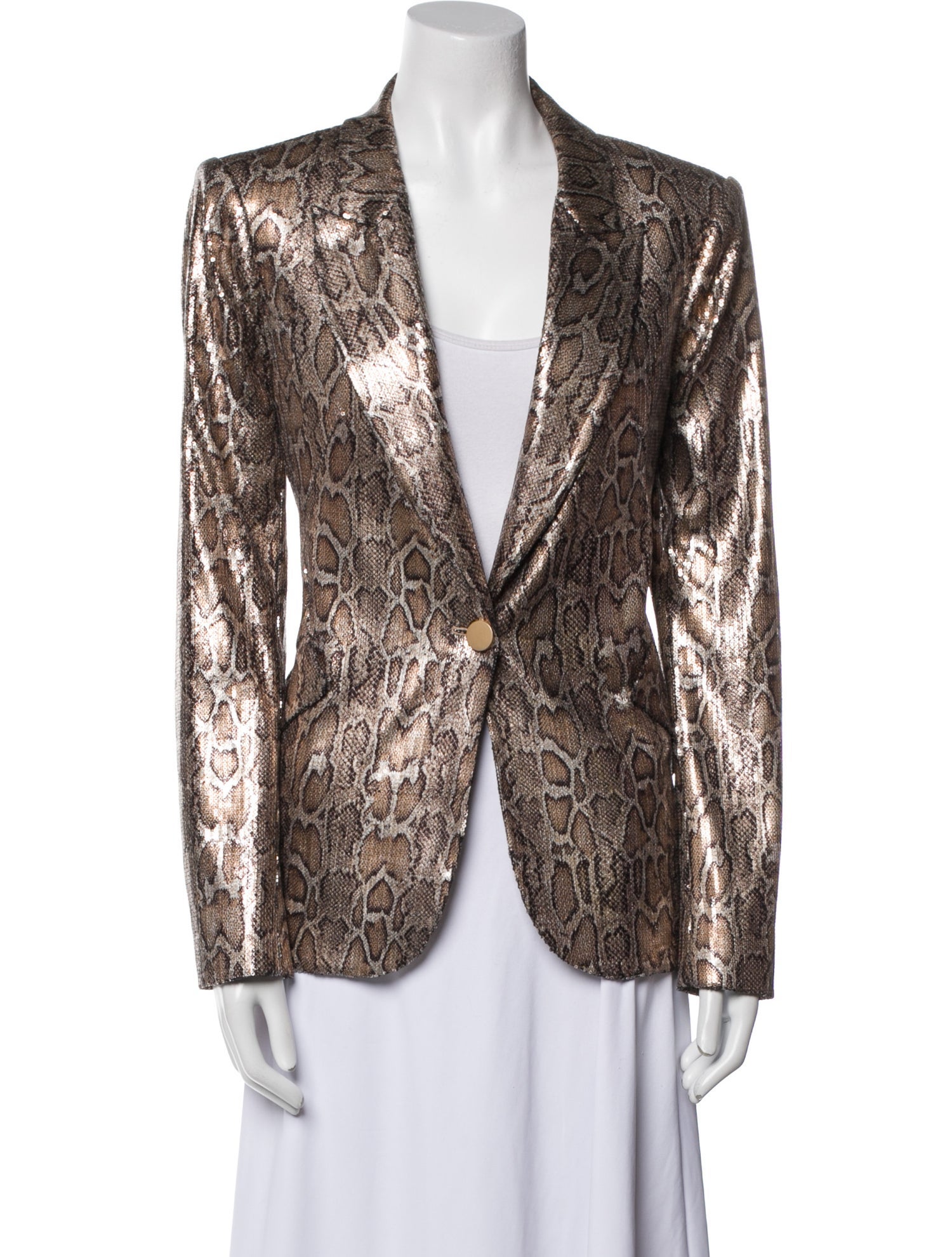 L'Agence Printed Blazer w/ Tags