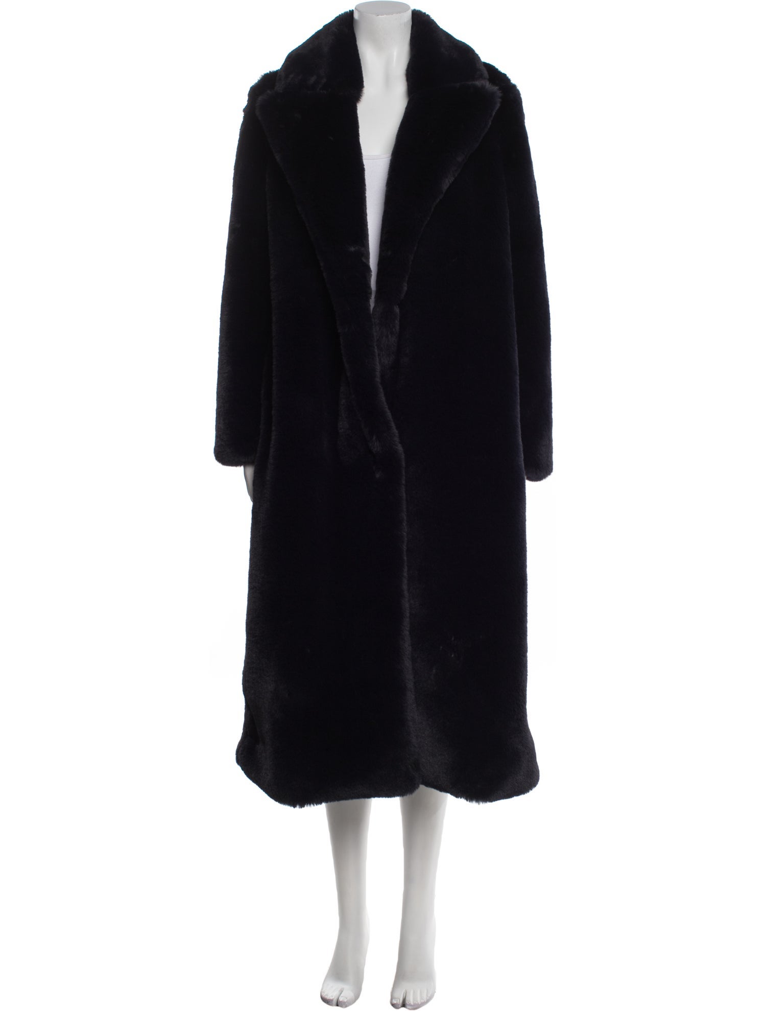 L'Agence Faux Fur Coat