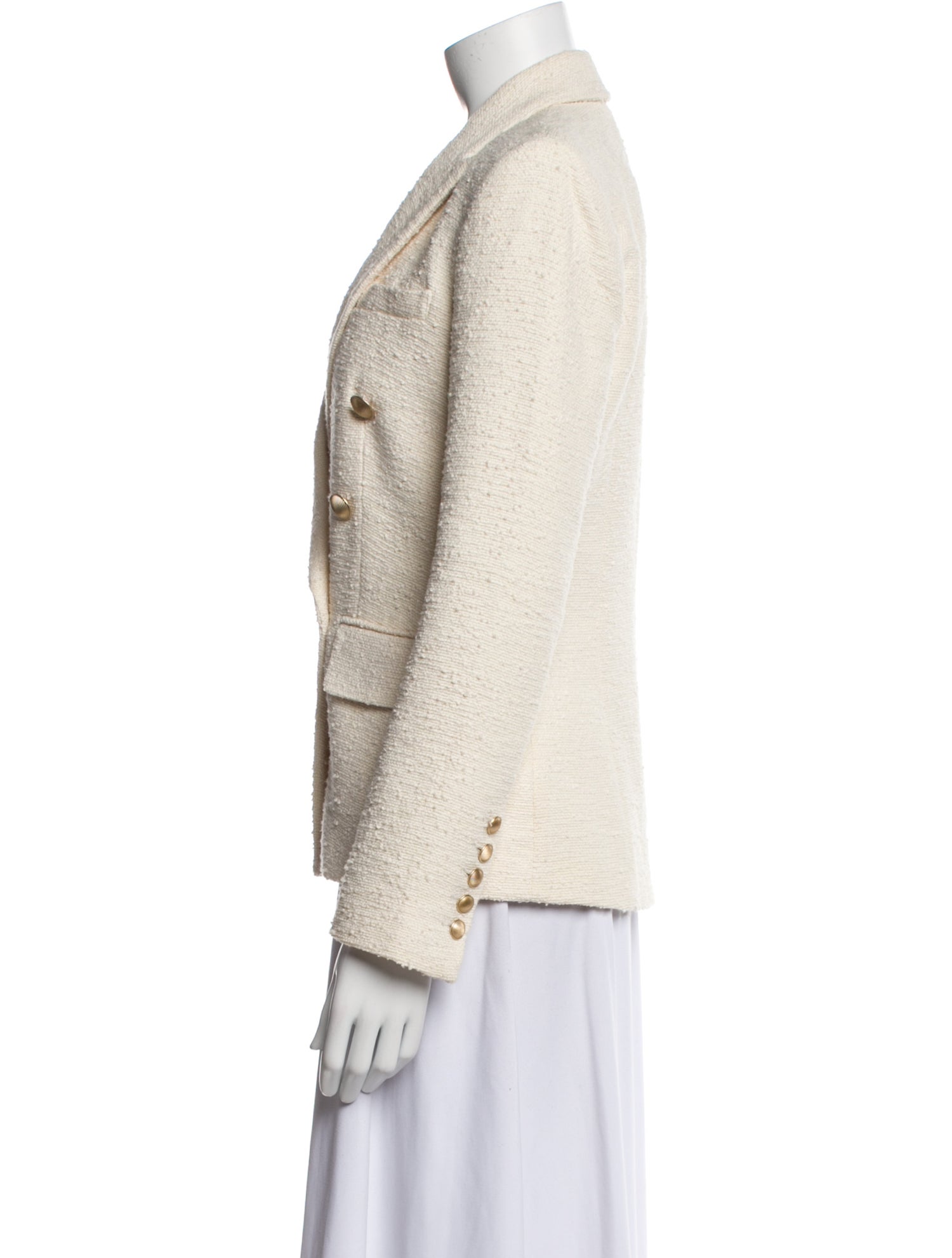 L'Agence Striped Blazer