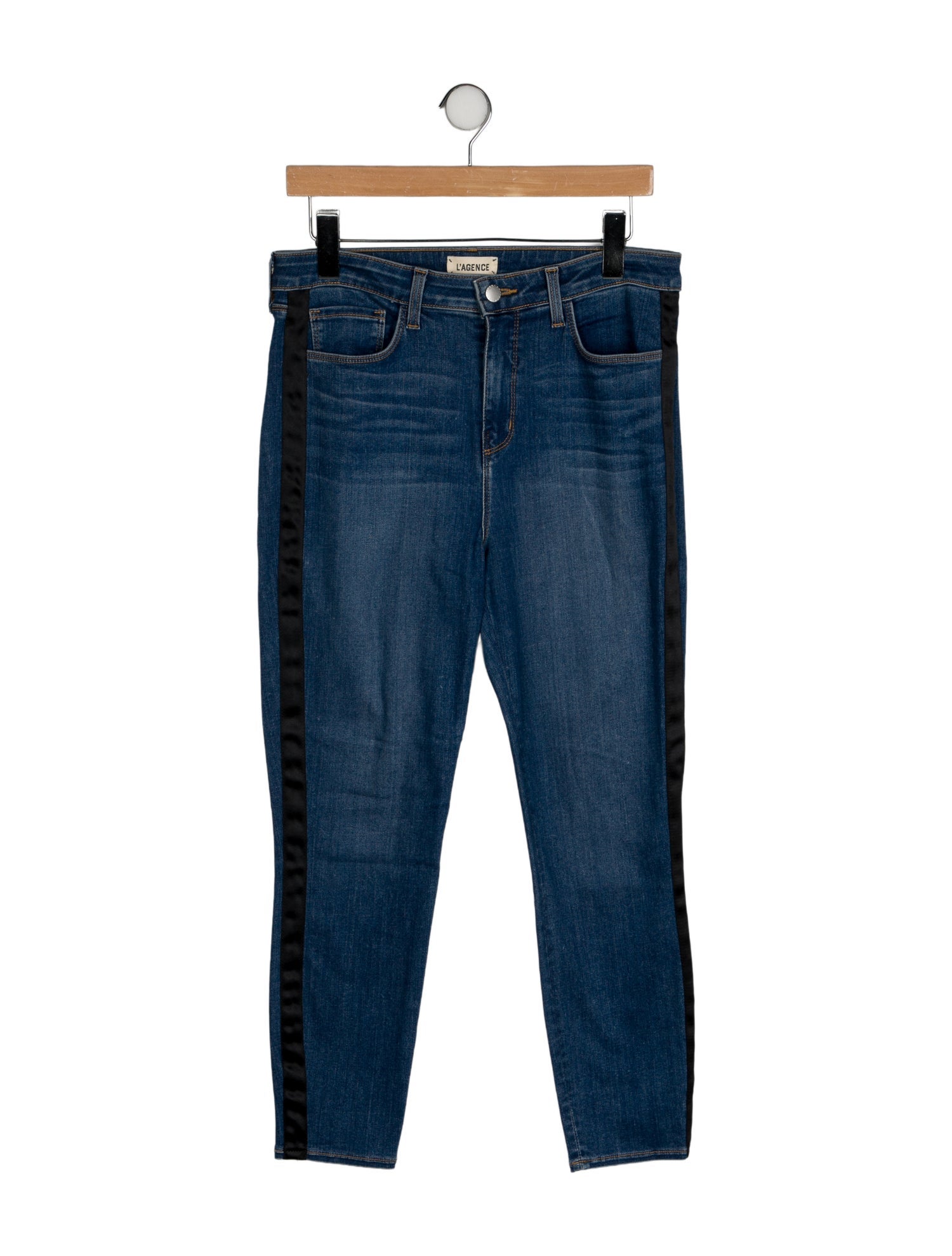 L'Agence Mid-Rise Skinny Leg Jeans