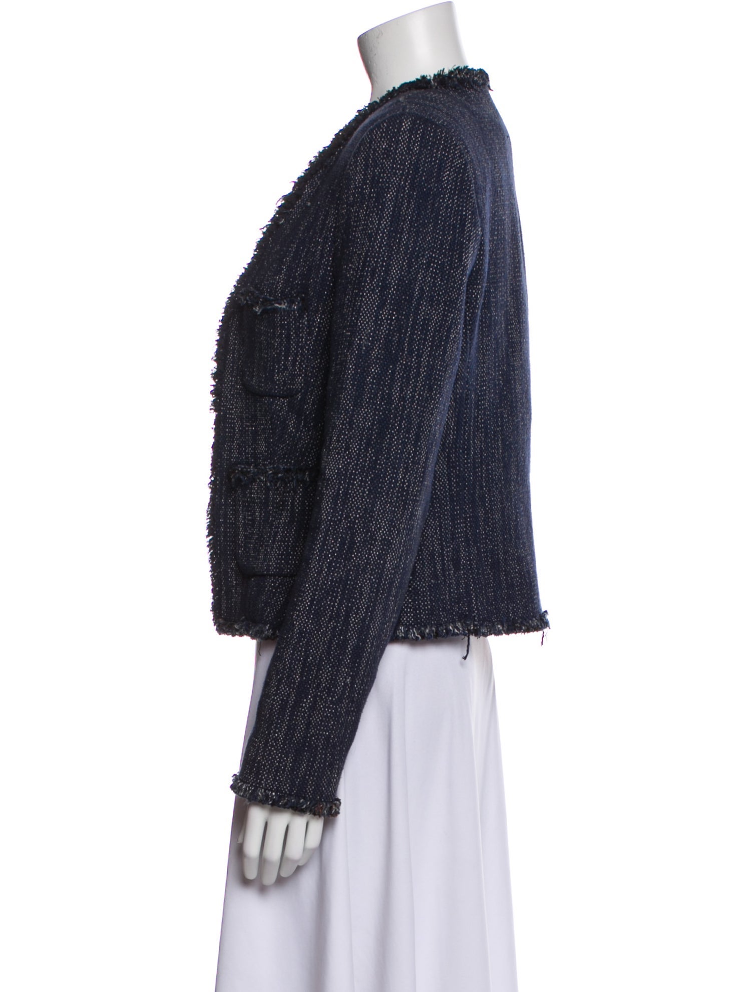 L'Agence Tweed Pattern Jacket