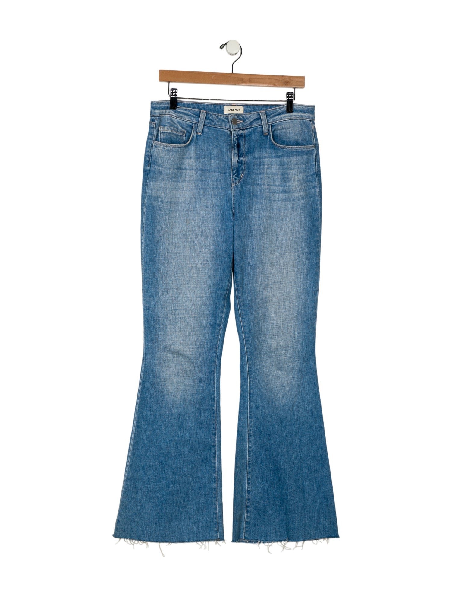 L'Agence High-Rise Wide Leg Jeans