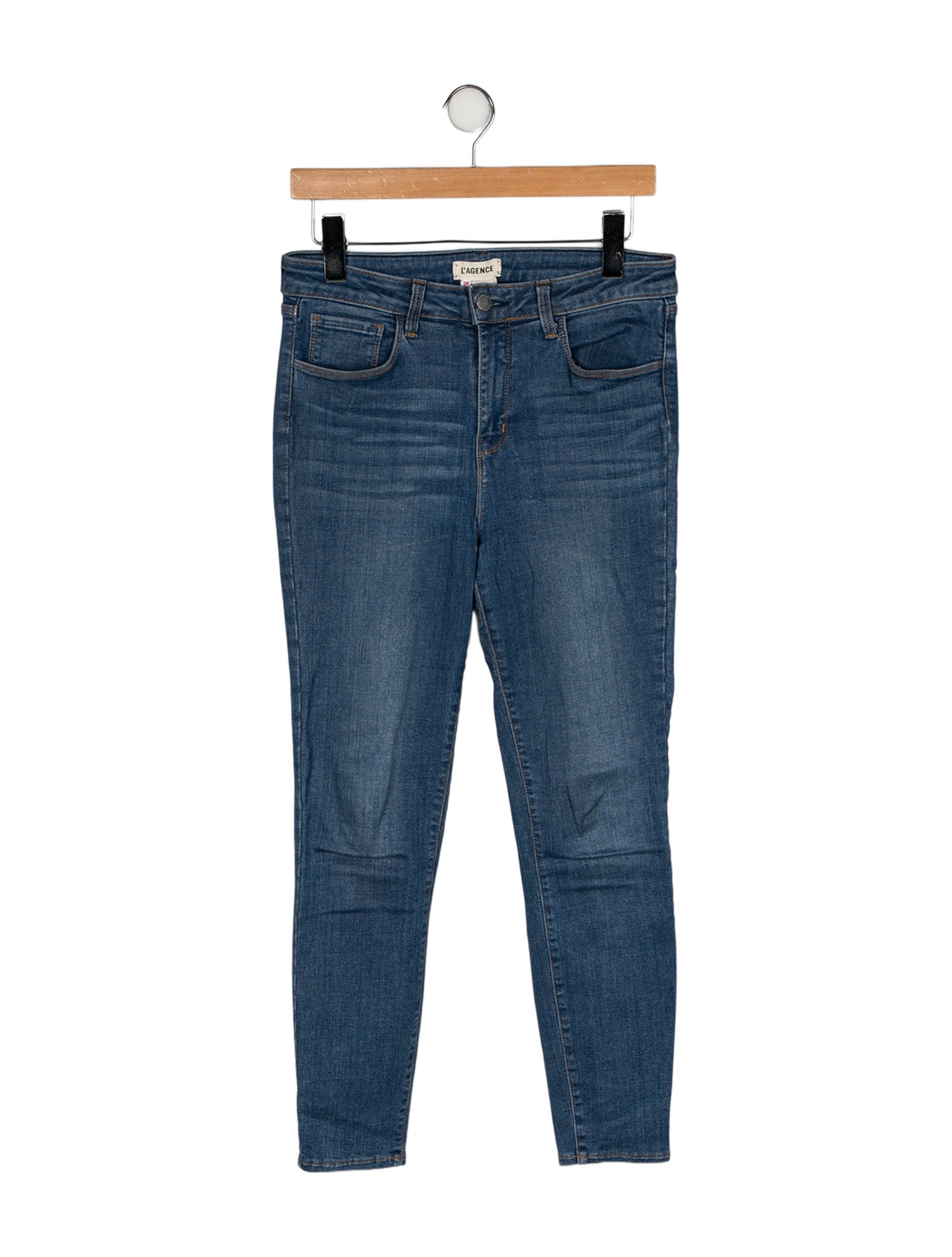 L'Agence Mid-Rise Skinny Leg Jeans