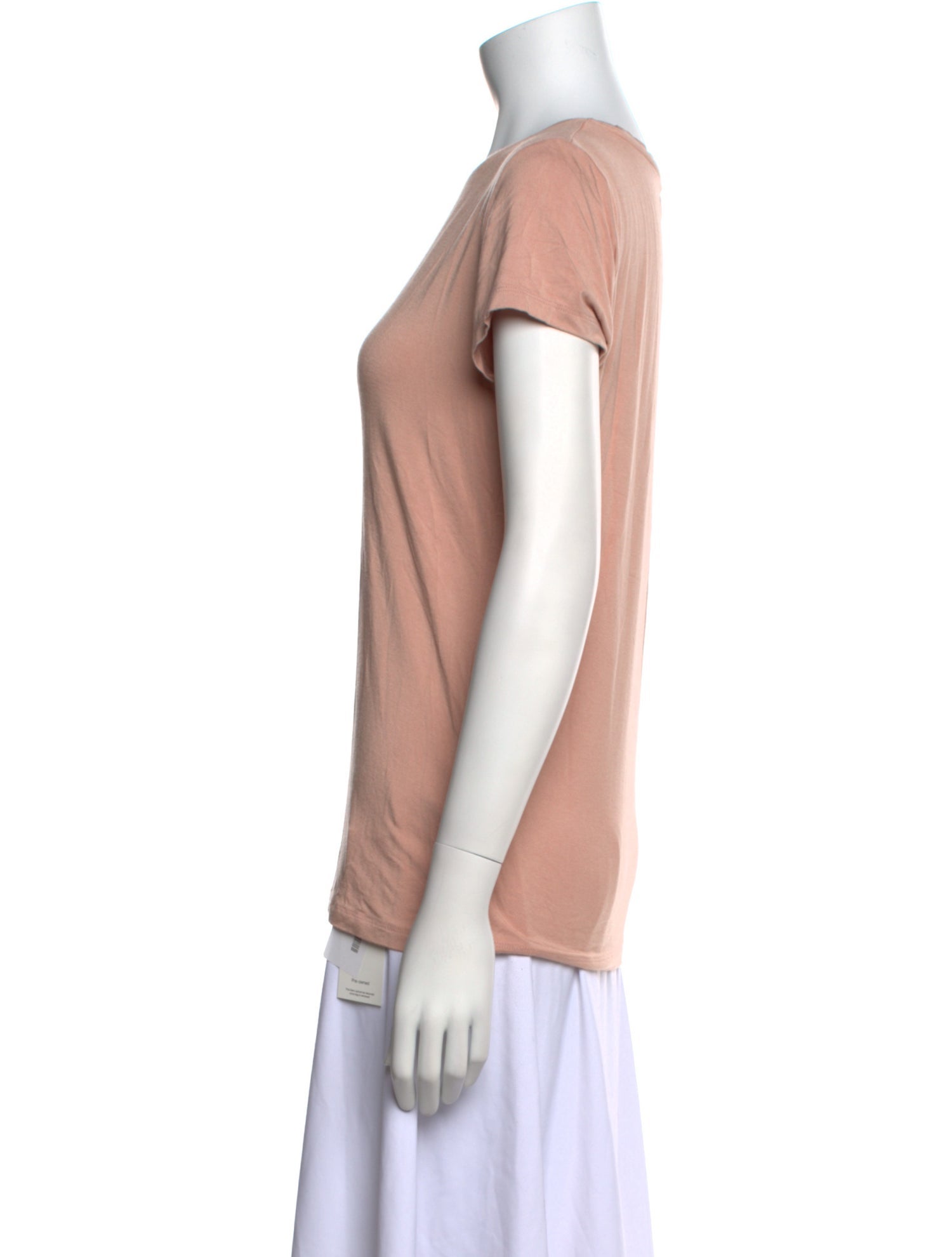 L'Agence Crew Neck Short Sleeve T-Shirt