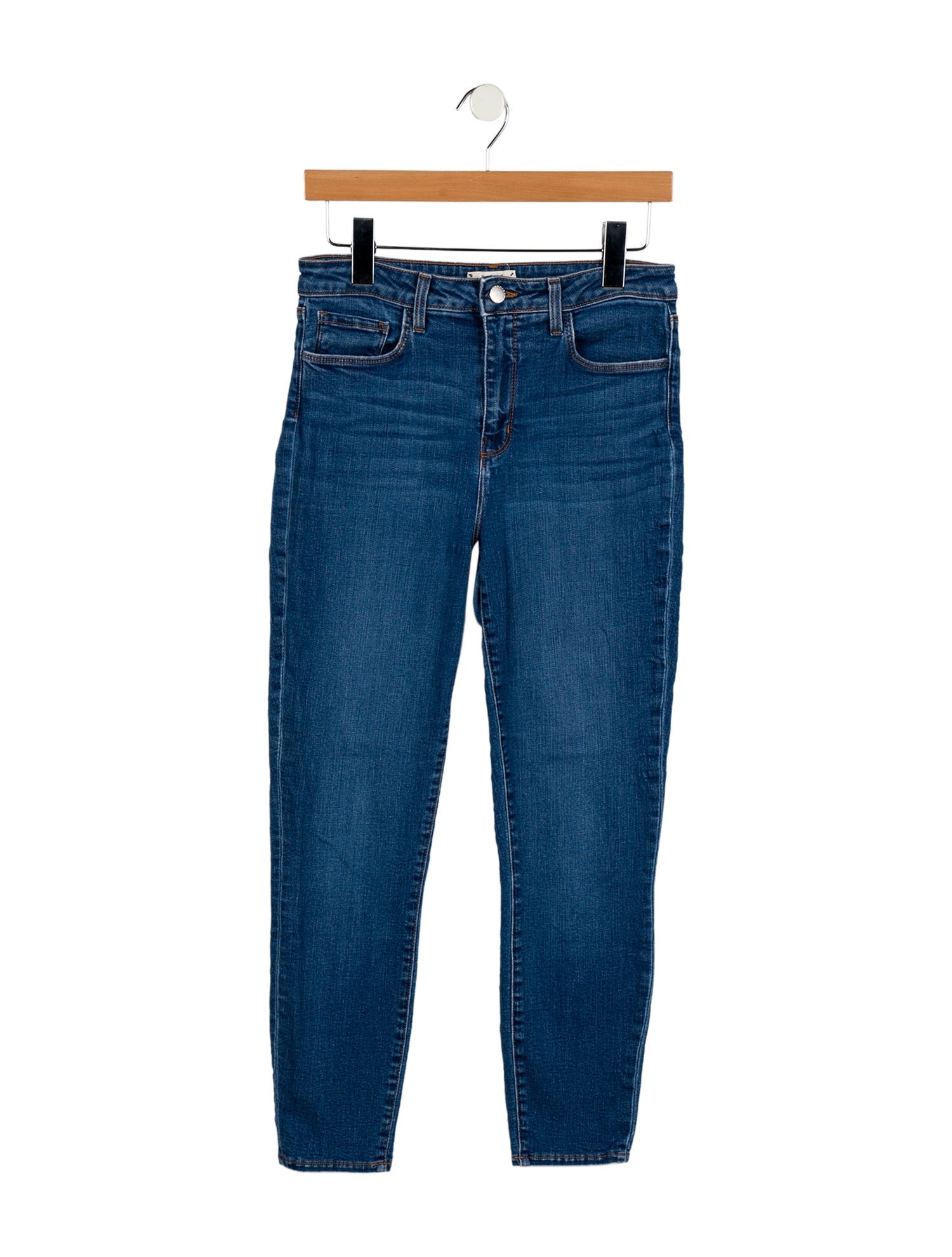 L'Agence Mid-Rise Skinny Leg Jeans