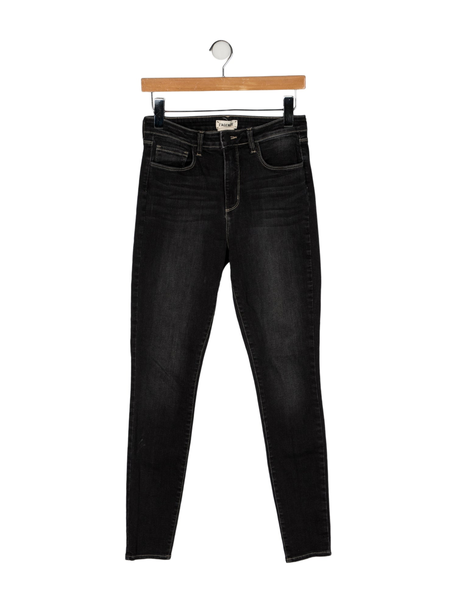 L'Agence Mid-Rise Skinny Leg Jeans