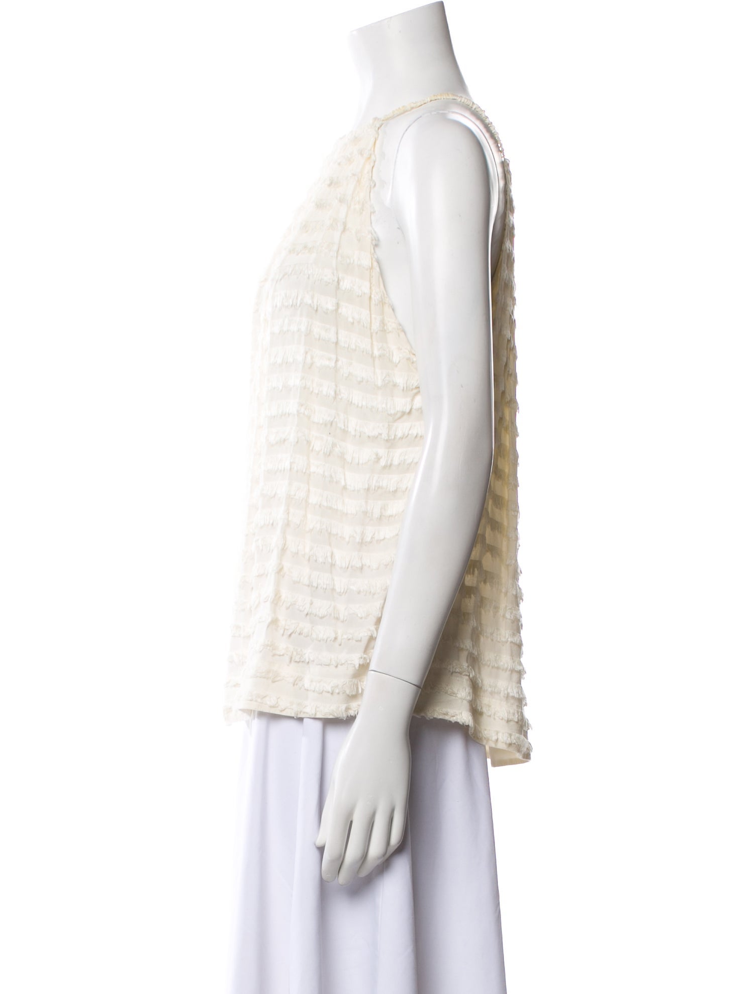 L'Agence Printed Square Neckline Blouse