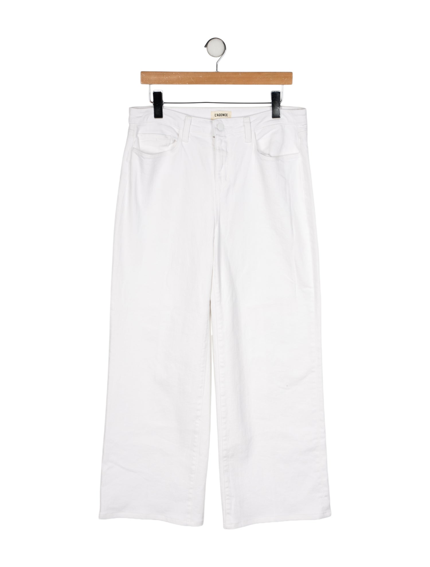 L'Agence High-Rise Wide Leg Jeans