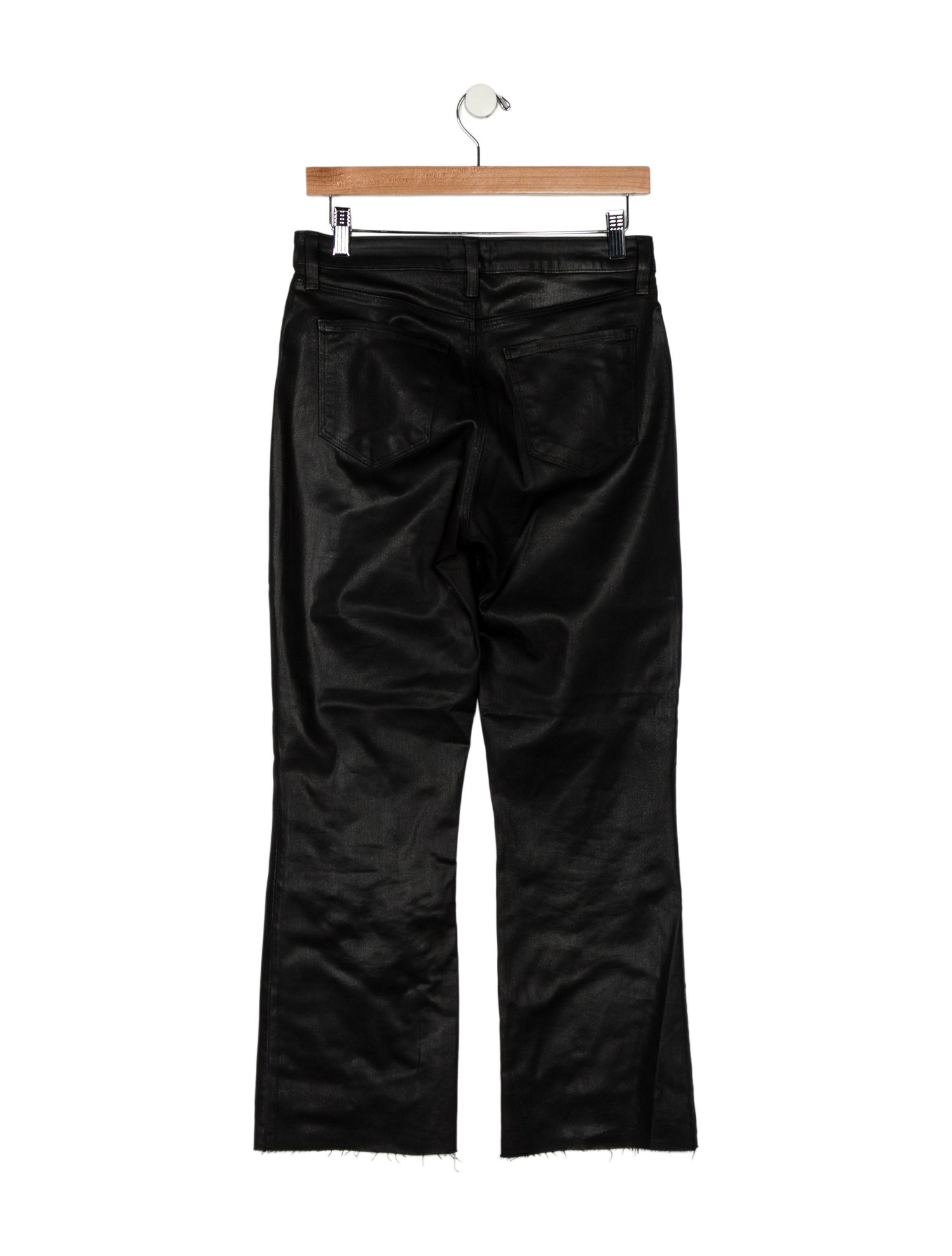 L'Agence Mid-Rise Wide Leg Jeans