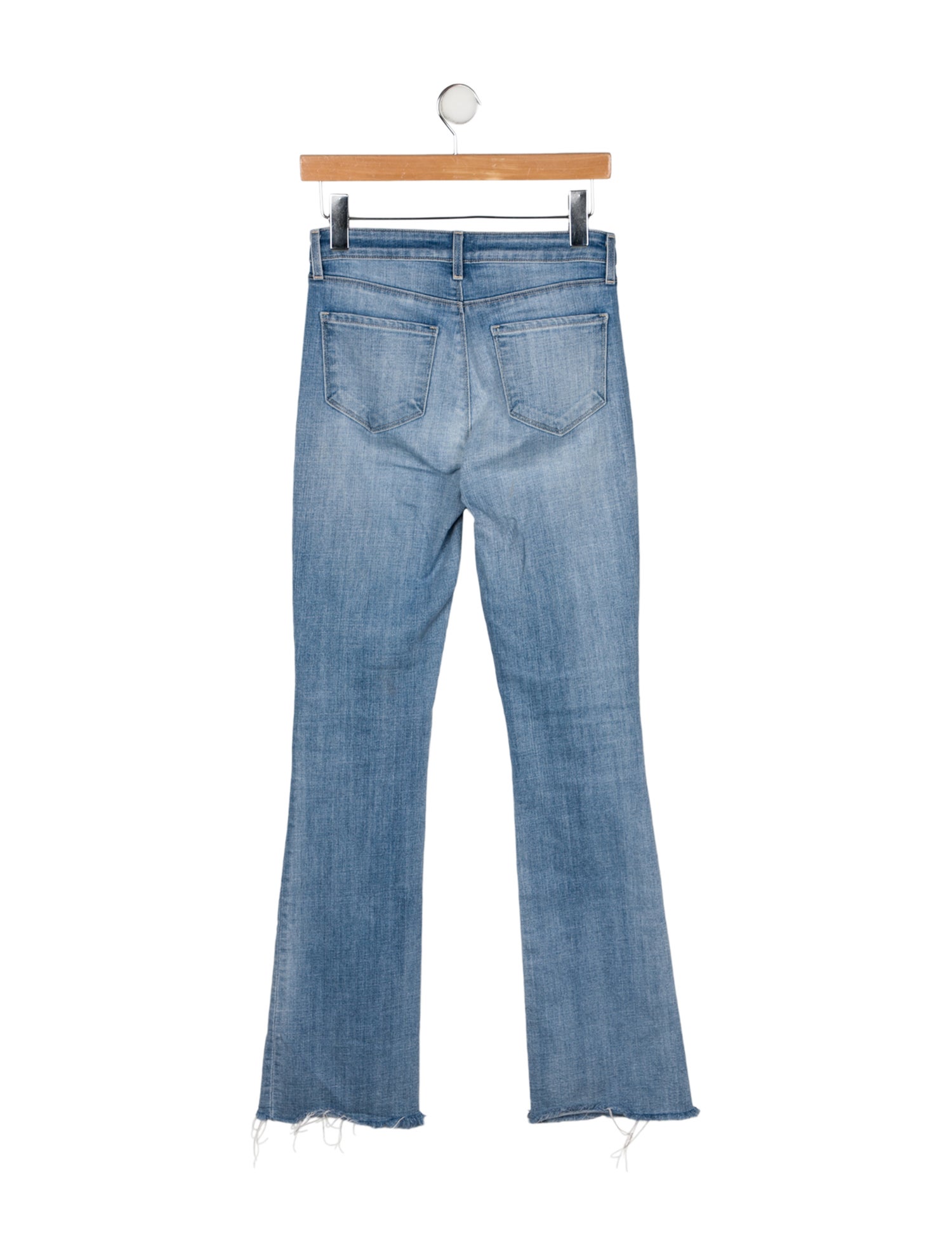 L'Agence Mid-Rise Straight Leg Jeans