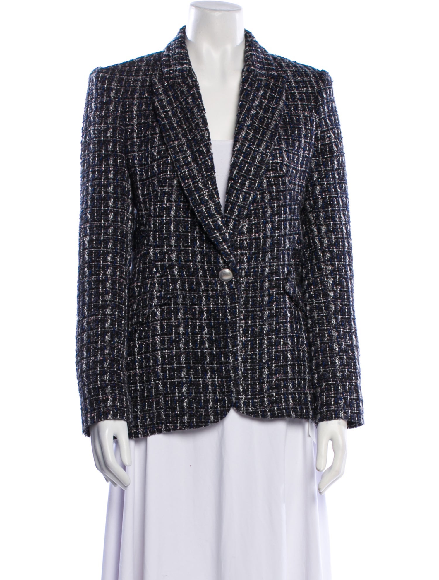 L'Agence Printed Blazer