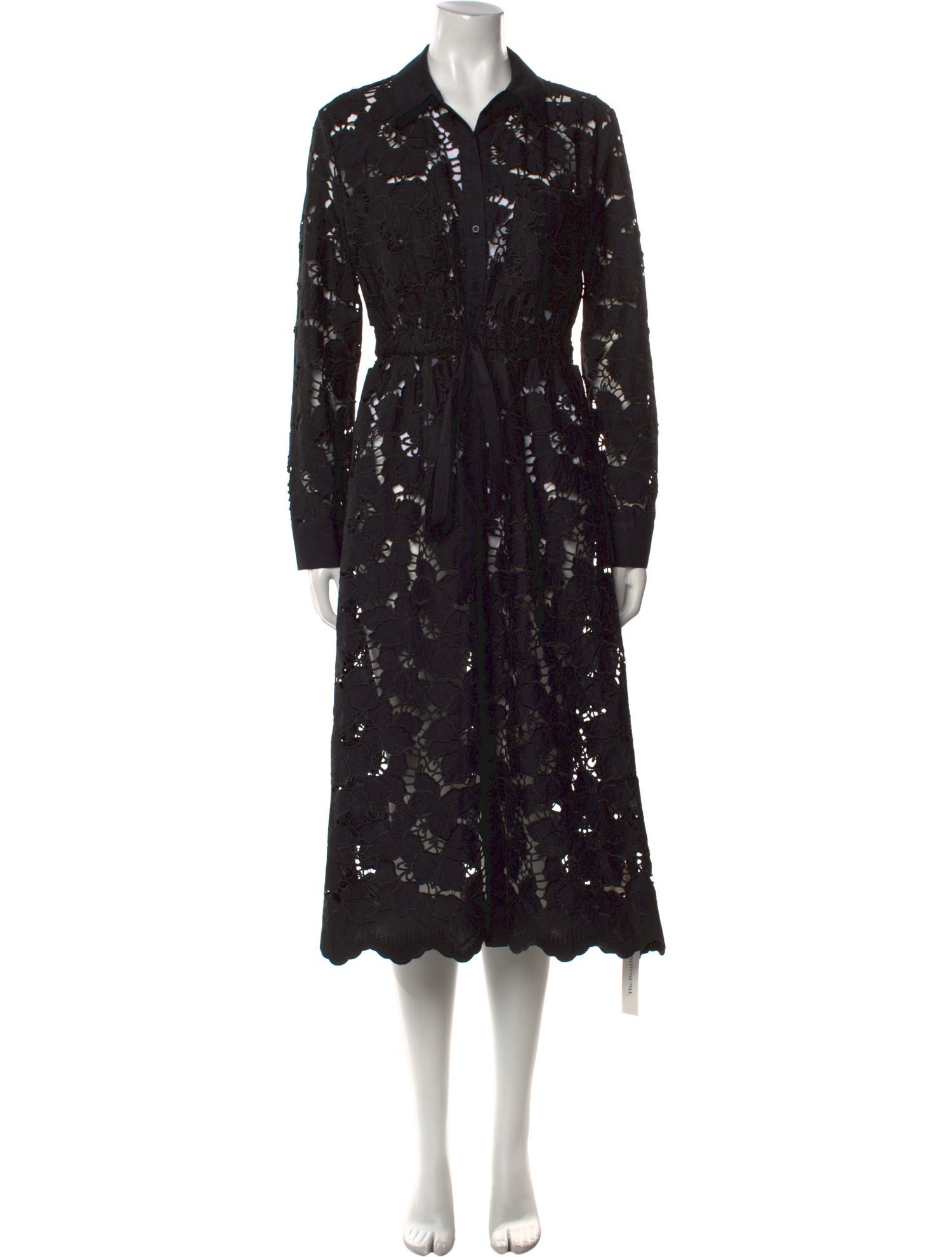 L'Agence Printed Long Dress