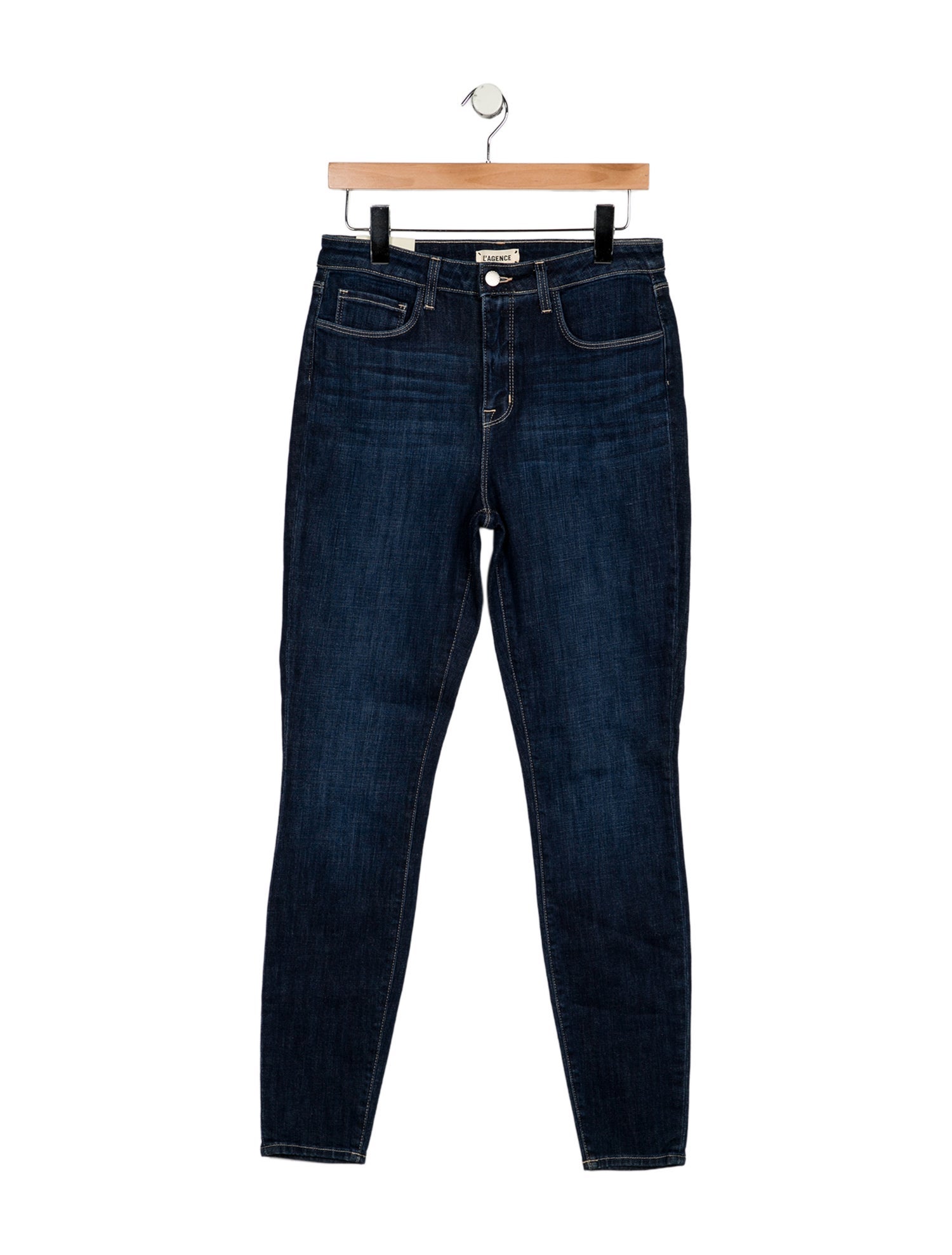 L'Agence Mid-Rise Skinny Leg Jeans