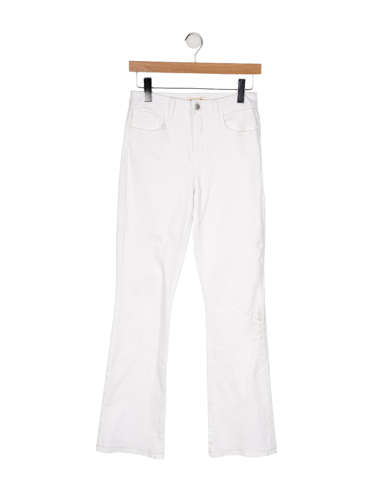 L'Agence Mid-Rise Straight Leg Jeans