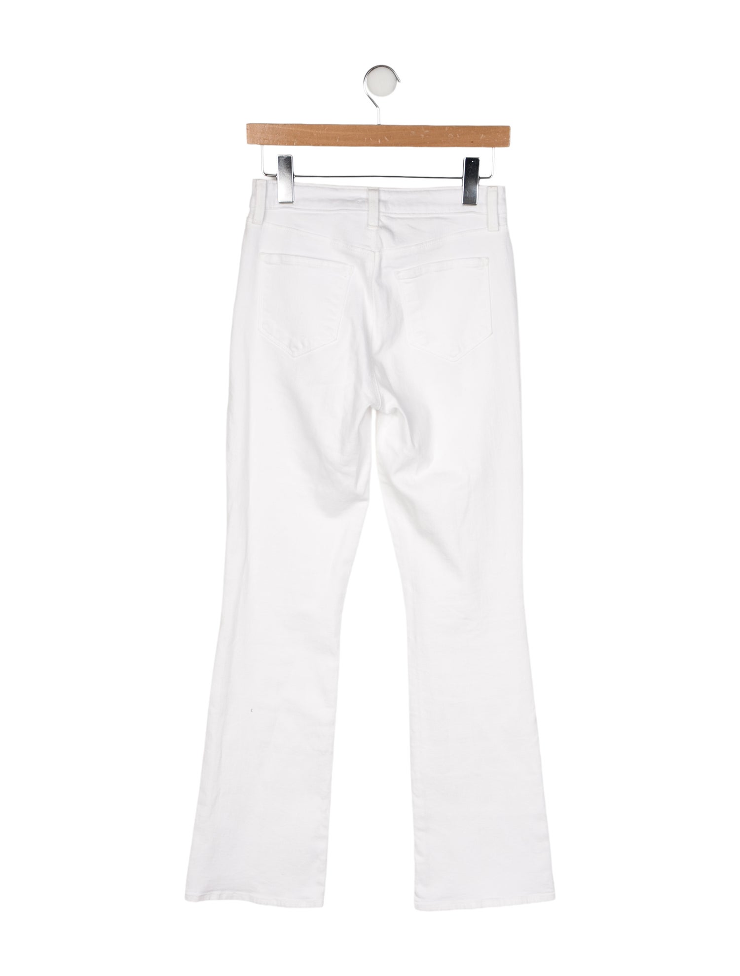 L'Agence Mid-Rise Straight Leg Jeans