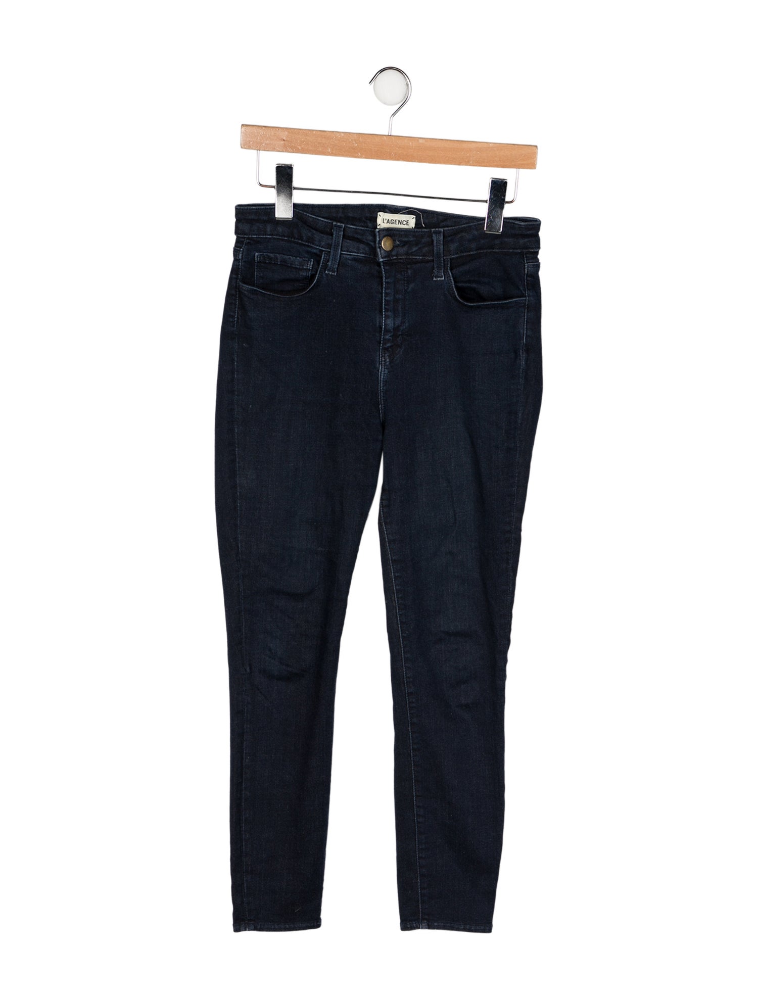 L'Agence Mid-Rise Skinny Leg Jeans