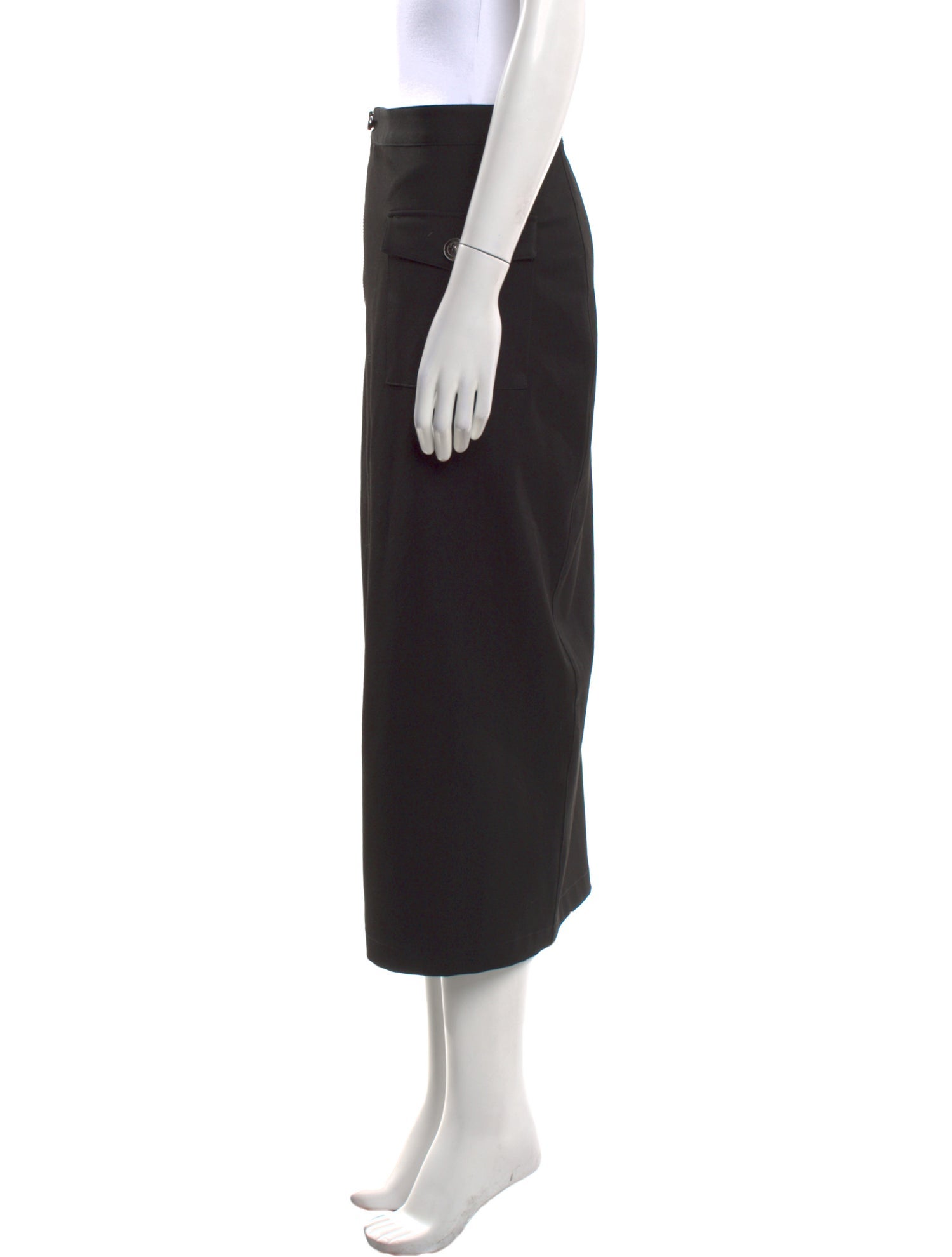 L'Agence Midi Length Skirt