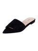 L'Agence Suede Mules